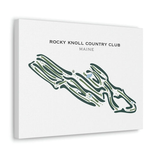 Rocky Knoll Country Club, Maine - Printed Golf Courses
