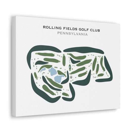 Rolling Fields Golf Club, Florida - Printed Golf Courses