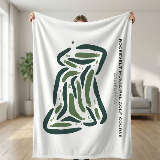 Roosevelt Municipal Golf Course, California - Printed Golf Courses