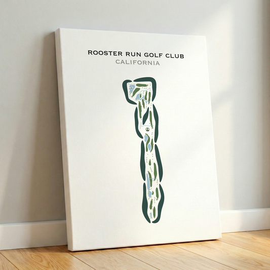 Rooster Run Golf Club, California - Printed Golf Courses