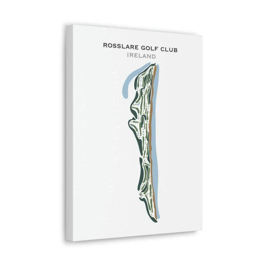 Rosslare Golf Club, Ireland - Printed Golf Courses