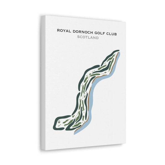 Royal Dornoch Golf Club, Dornoch Scotland - Printed Golf Courses