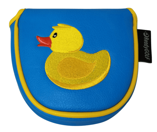 Duck Hook / Rubber Duckie Embroidered Putter Cover - Mallet by ReadyGOLF