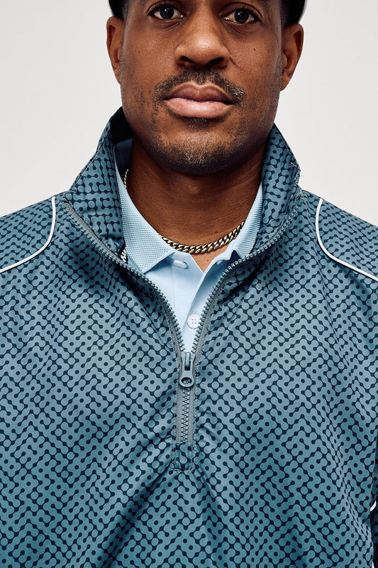 Pullover Piped QTR Zip - Western Sky Labyrinth