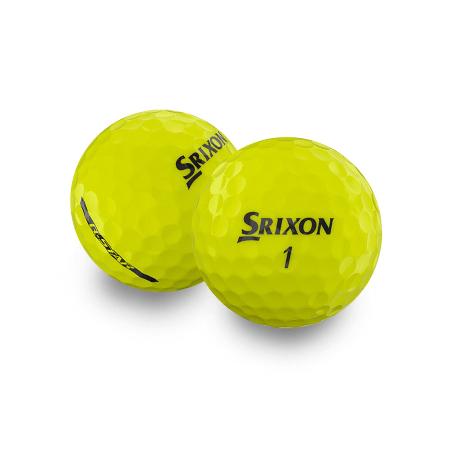 Used Srixon Q-Star/Q-Star Tour Yellow Golf Balls - 1 Dozen