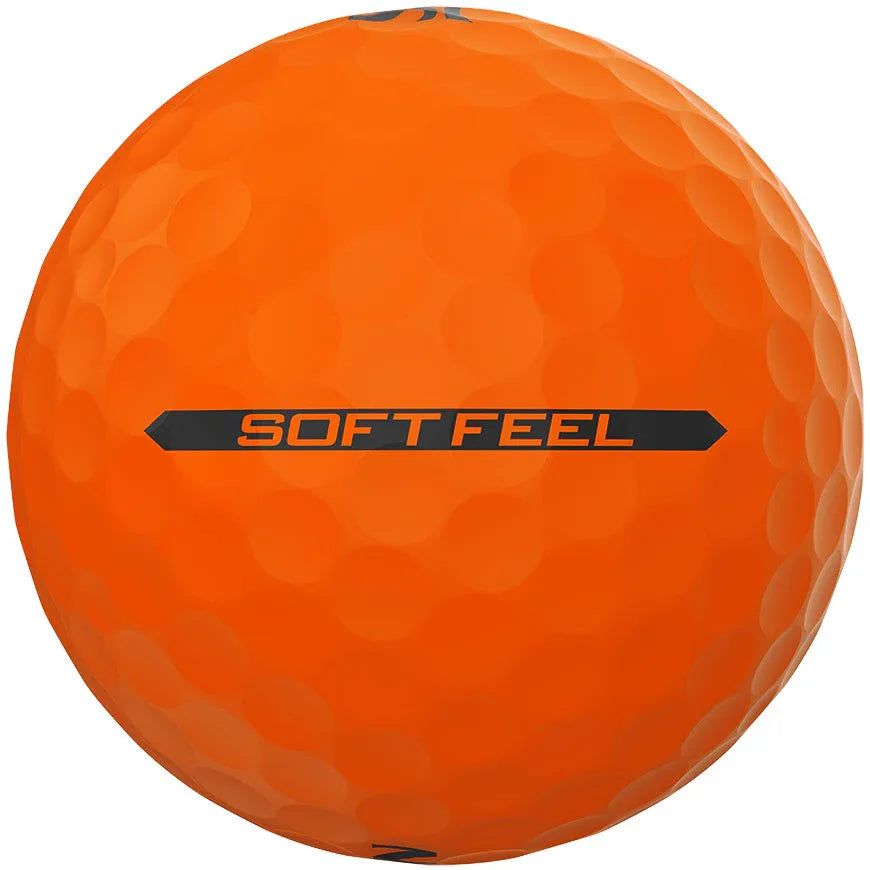 SOFT FEEL BRITE Golf Balls Orange - GOLF LEAGUE