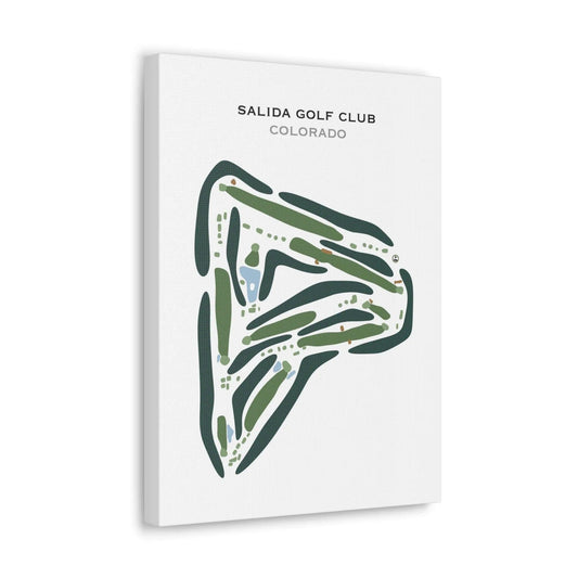 Salida Golf Club, Colorado - Printed Golf Courses