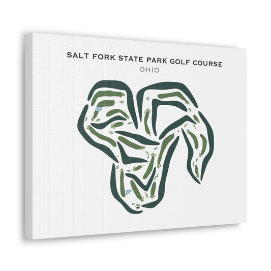 Salt Fork State Park Golf Course, Ohio - Printed Golf Courses