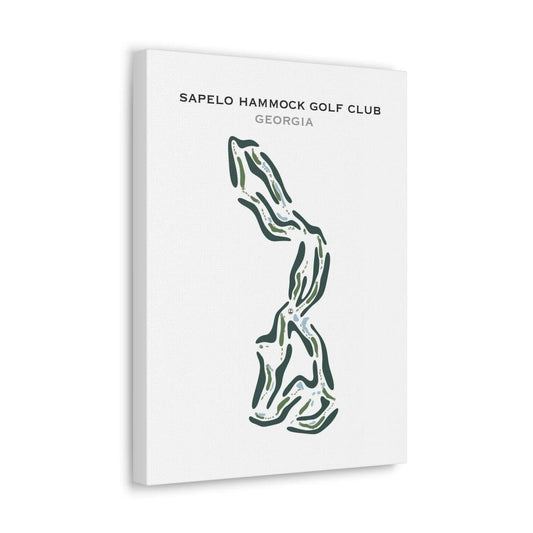 Sapelo Hammock Golf Club, Georgia - Printed Golf Course