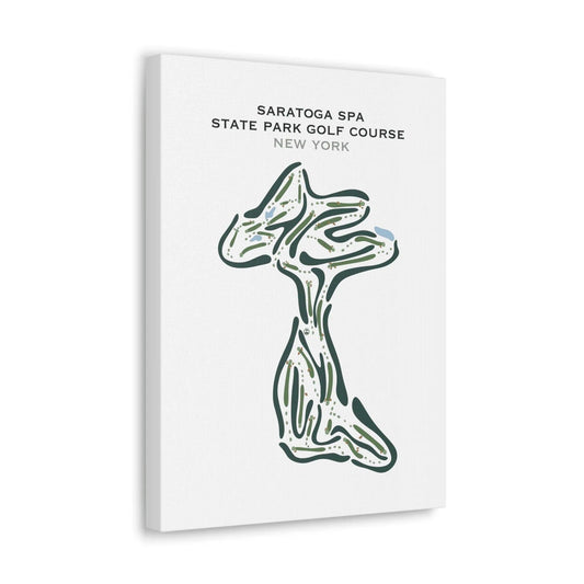 Saratoga Spa State Park Golf Course, New York - Printed Golf Courses