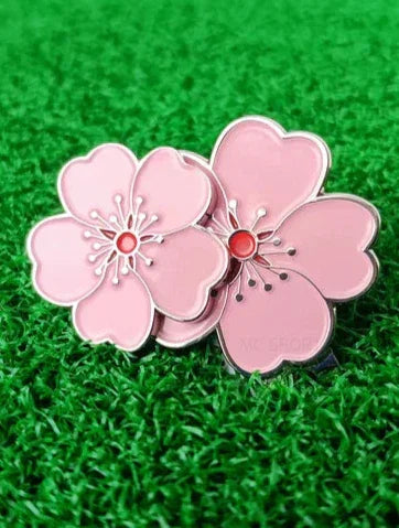 Azalea Bloom Golf Ball Marker Clip - GOLF LEAGUE