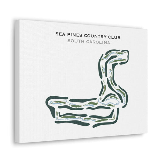 Sea Pines Country Club, South Carolina - Printed Golf Course