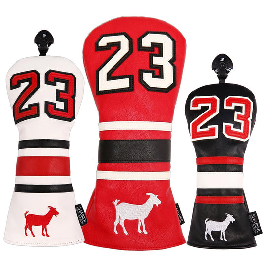Sport's Legends Golf Headcovers - PU Leather Jersey Style Driver Hybrid Fairway Wood Covers