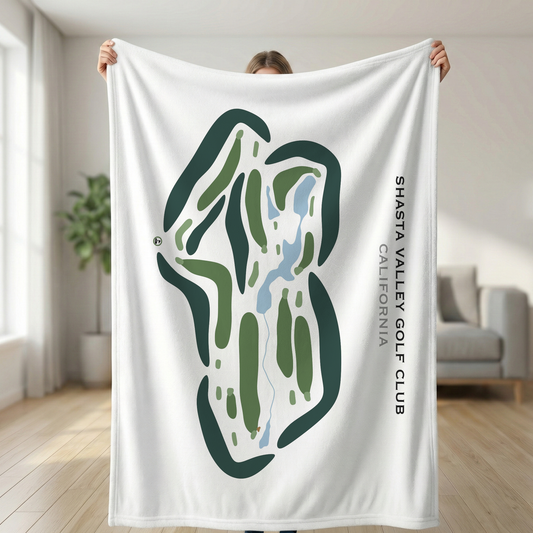 Shasta Valley Golf Club, California - Printed Golf Courses