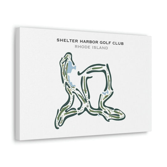 Shelter Harbor Golf Club, Rhode Island - Printed Golf Courses