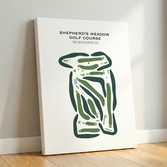 Shepherd's Meadow Golf Course, Wisconsin - Printed Golf Courses