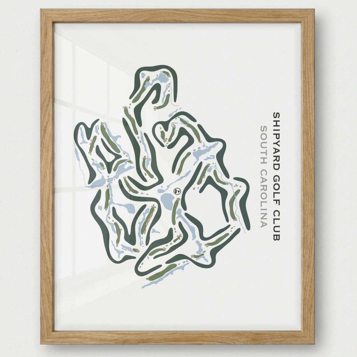 Shipyard Golf Club, South Carolina - Printed Golf Courses