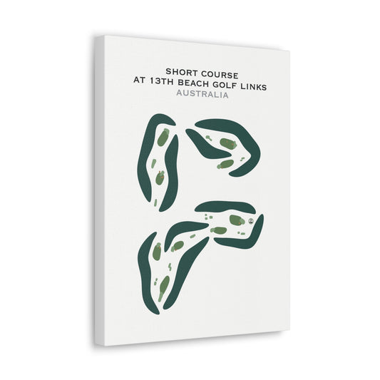 Short Course at 13th Beach Golf Links, Australia - Printed Golf Courses