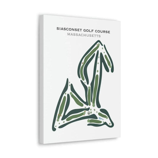 Siasconset Golf Course, Nantucket - Printed Golf Courses