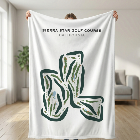 Sierra Star Golf Club, California - Printed Golf Courses