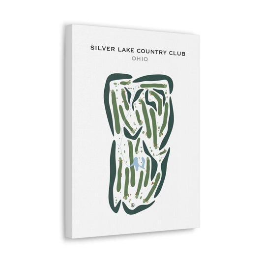 Silver Lake Country Club, Ohio - Printed Golf Courses