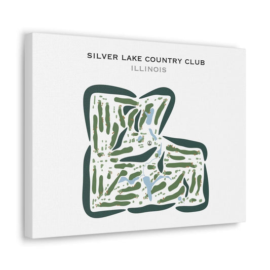 Silver Lake Country Club, Illinois - Printed Golf Courses