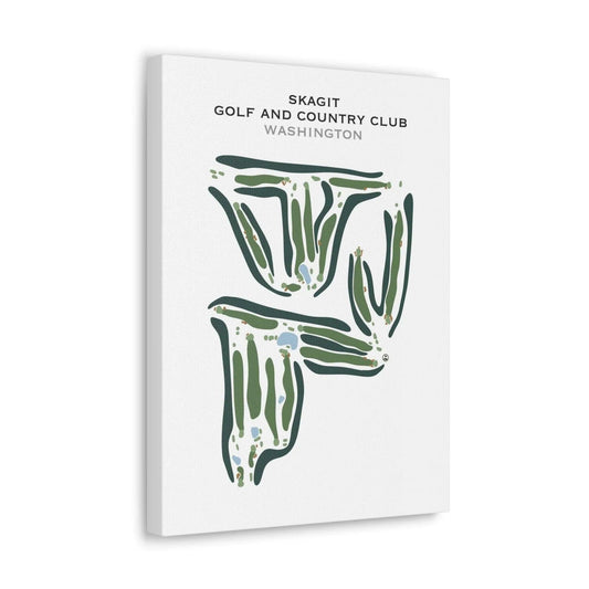 Skagit Golf & Country Club, Washington - Printed Golf Course