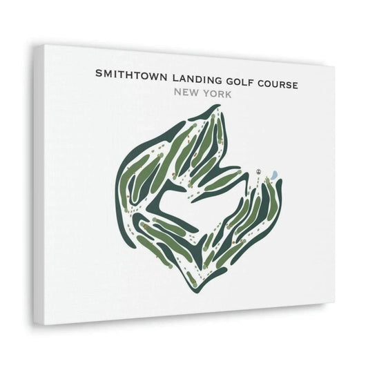 Smithtown Landing Golf Course, New York - Printed Golf Courses