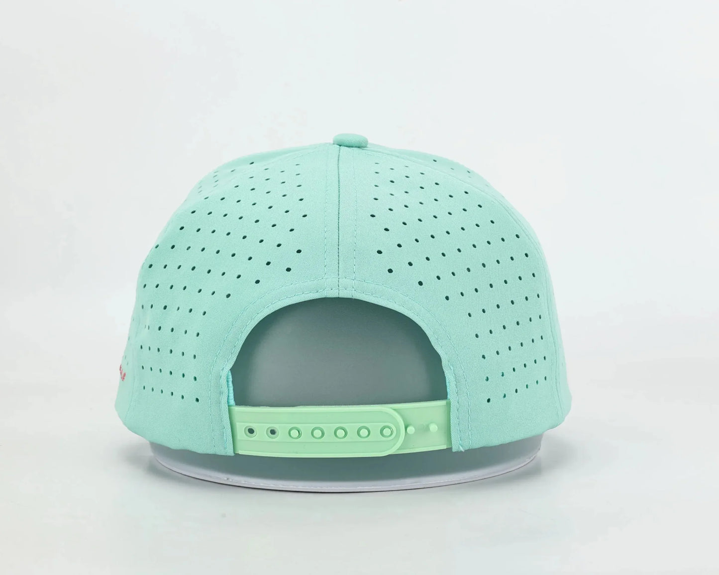 Mint Green Rope Hat - Chippopotamus Pink - GOLF LEAGUE