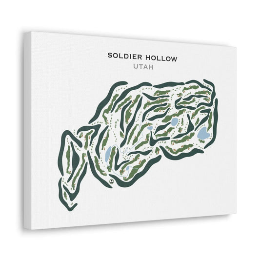 Soldier Hollow Golf Course, Utah - Printed Golf Courses