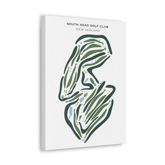 South Head Golf Club, New Zealand - Printed Golf Courses