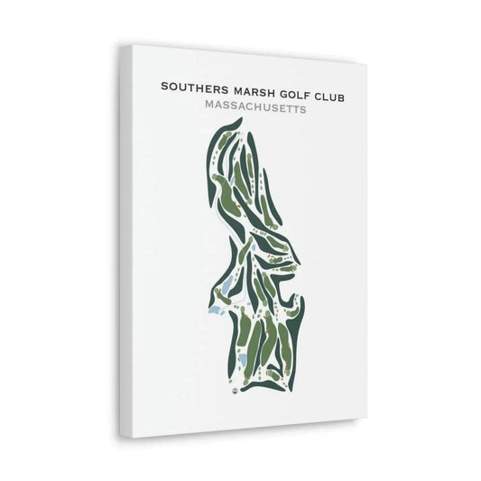 Southers Marsh Golf Club, Massachusetts - Printed Golf Courses