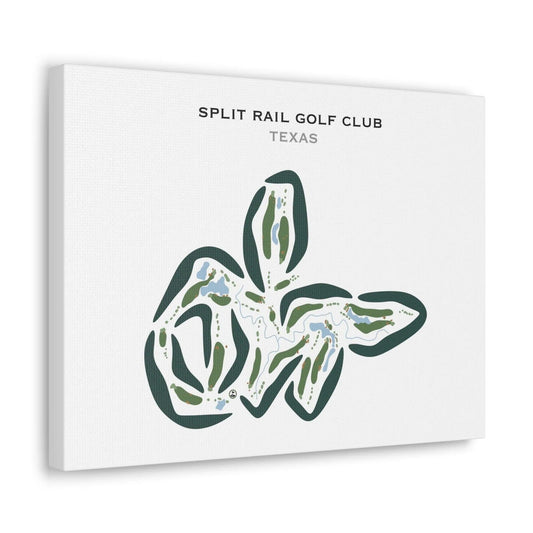 Split Rail Golf Club, Texas - Printed Golf Courses