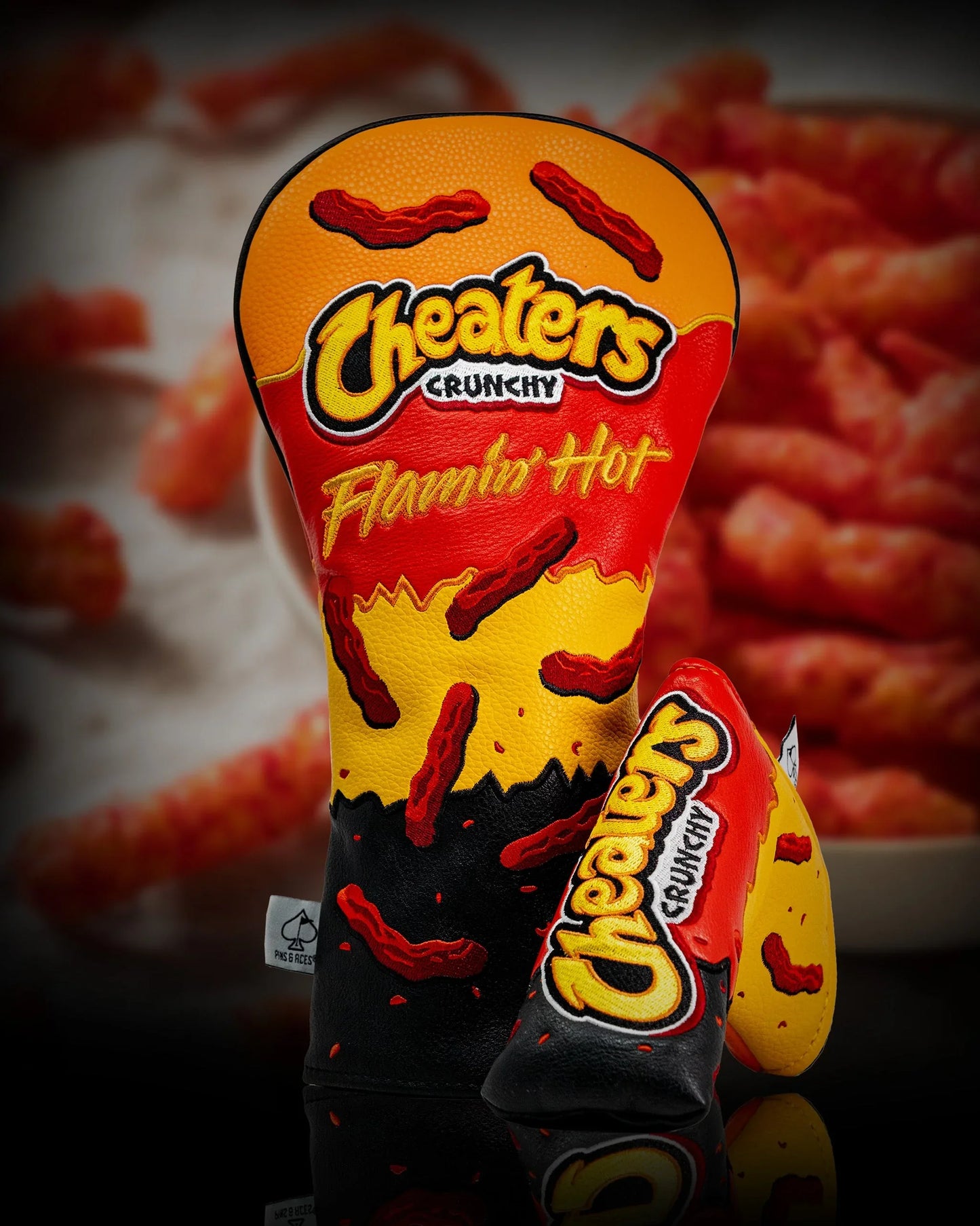 Flamin' Hot Cheaters - Blade Putter Cover - GOLF LEAGUE