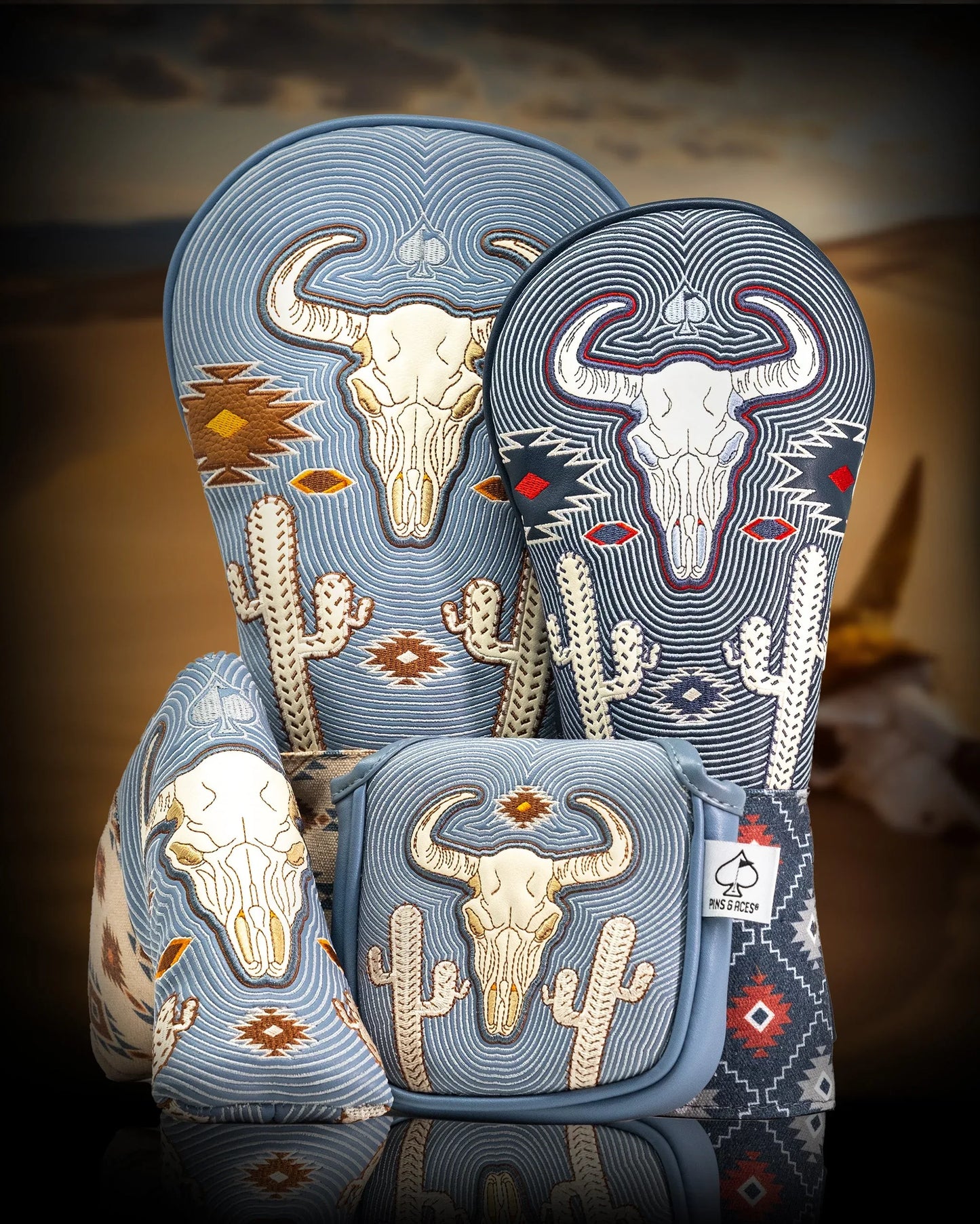 Western Aesthetic - Mallet Putter Cover - GOLF LEAGUE