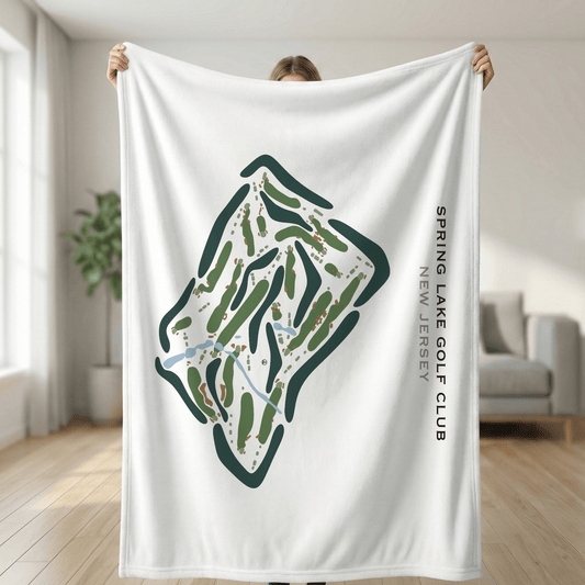 Spring Lake Golf Club, New Jersey - Printed Golf Courses