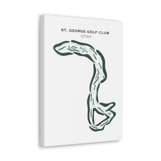 St. George Golf Club, St. George Utah - Printed Golf Courses