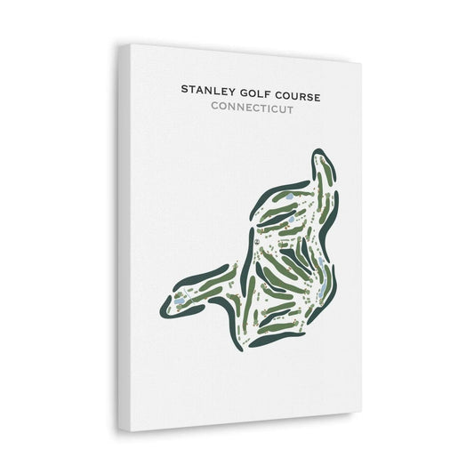 Stanley Golf Course, Connecticut - Printed Golf Course
