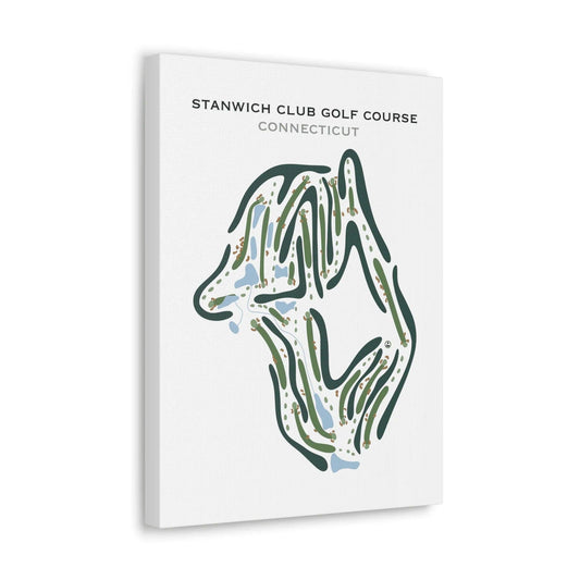 Stanwich Club, Connecticut - Printed Golf Courses