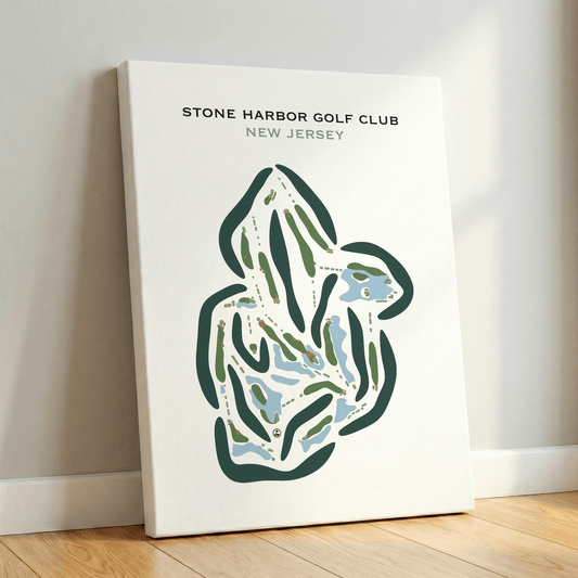 Stone Harbor Golf Club, New Jersey - Printed Golf Courses