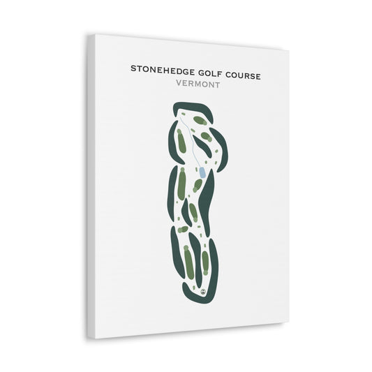 Stonehedge Golf Course, Vermont - Printed Golf Courses