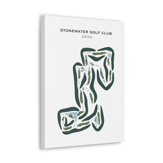 StoneWater Golf Club, Ohio - Printed Golf Courses