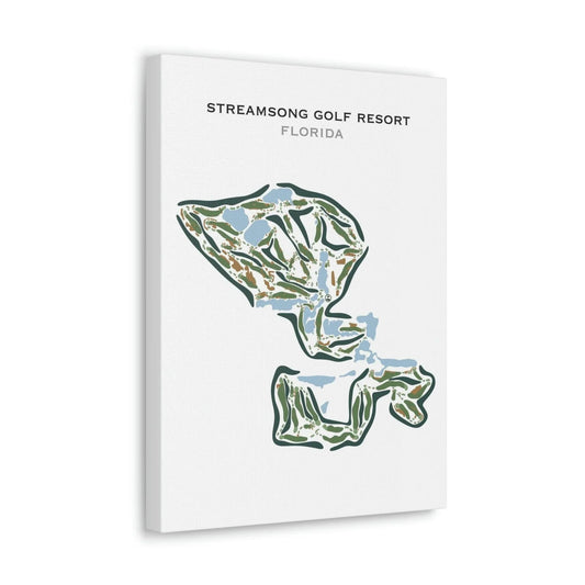 Streamsong Golf & ClubHouse, Florida - Printed Golf Courses