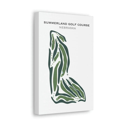 Summerland Golf Course, Nebraska - Printed Golf Courses