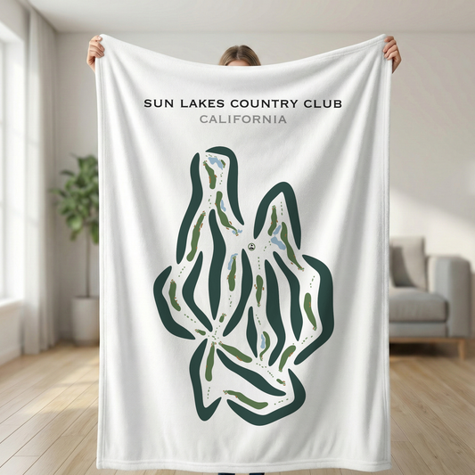 Sun Lakes Country Club, California - Printed Golf Courses