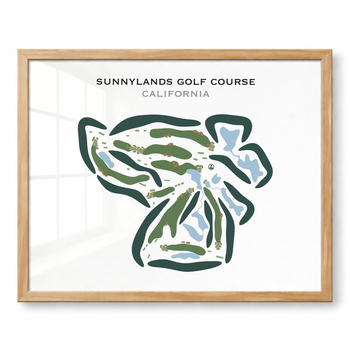 Sunnylands Golf Course, California - Printed Golf Courses