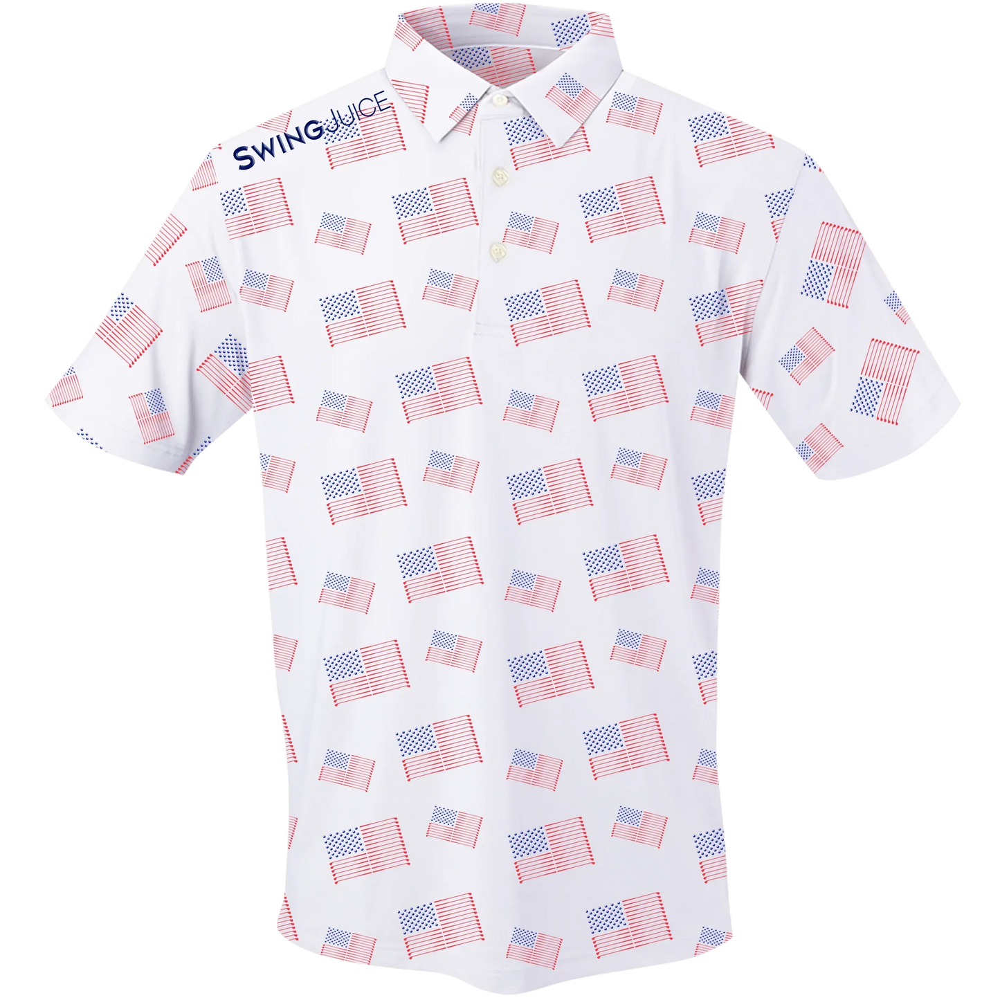 Golf Flag Men's Polo - GOLF LEAGUE