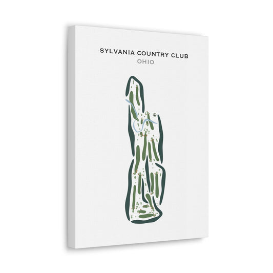 Sylvania Country Club, Ohio - Printed Golf Courses