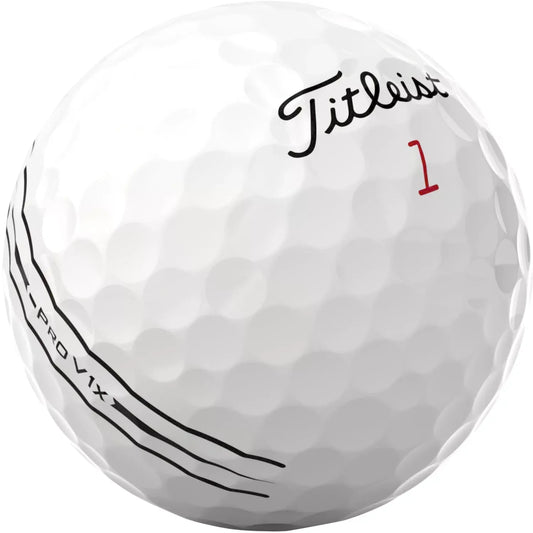 Titleist 2024 Pro V1x Left Dash Enhanced Alignment Golf Balls - GOLF LEAGUE
