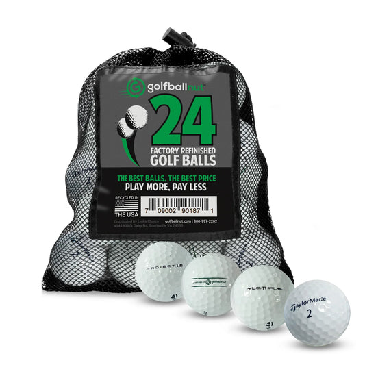 Factory Refinished Taylormade Tour Mix Golf Balls - Bulk Mesh Bags - GOLF LEAGUE